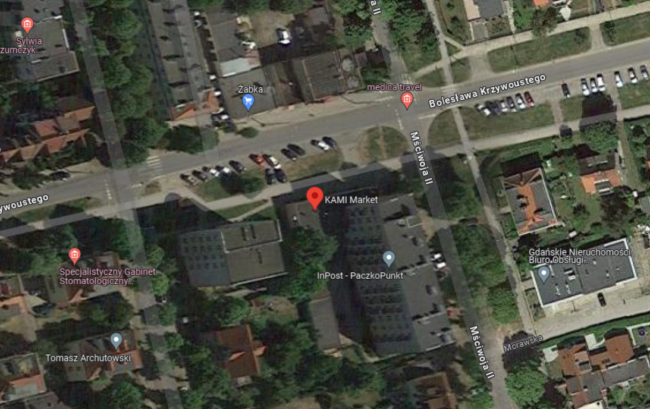 Market Kami Gdańsk Oliwa Mściowoja II